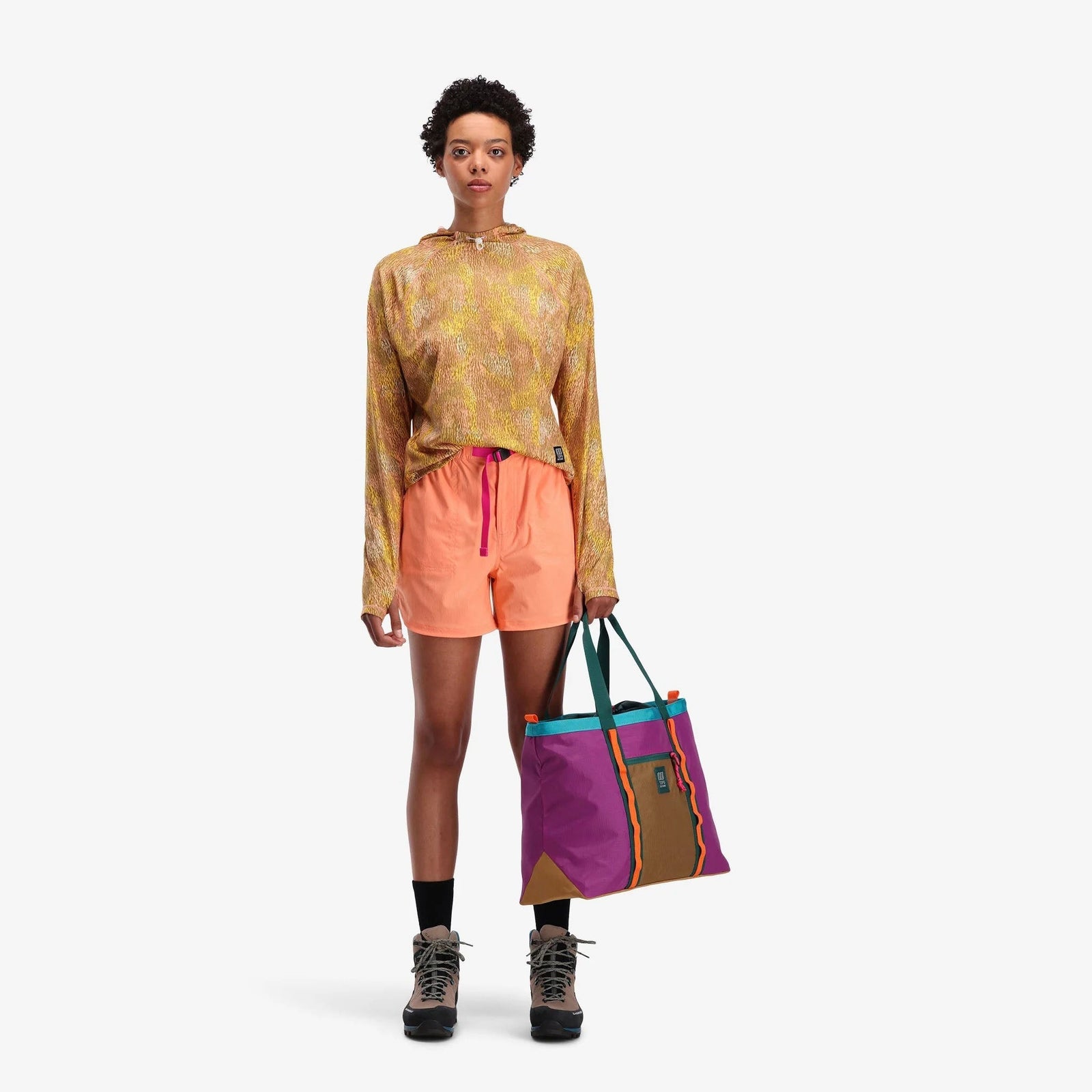 Mountain Utility Tote Topo Designs 932431755 Gear Totes 33L / Mustard/Forest