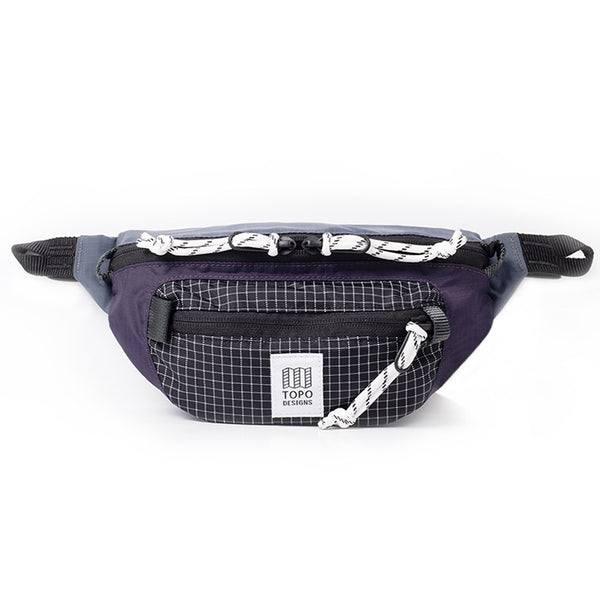 Mountain Waist Pack Topo Designs 932432505 Bumbags One Size / Nightshade/Grid