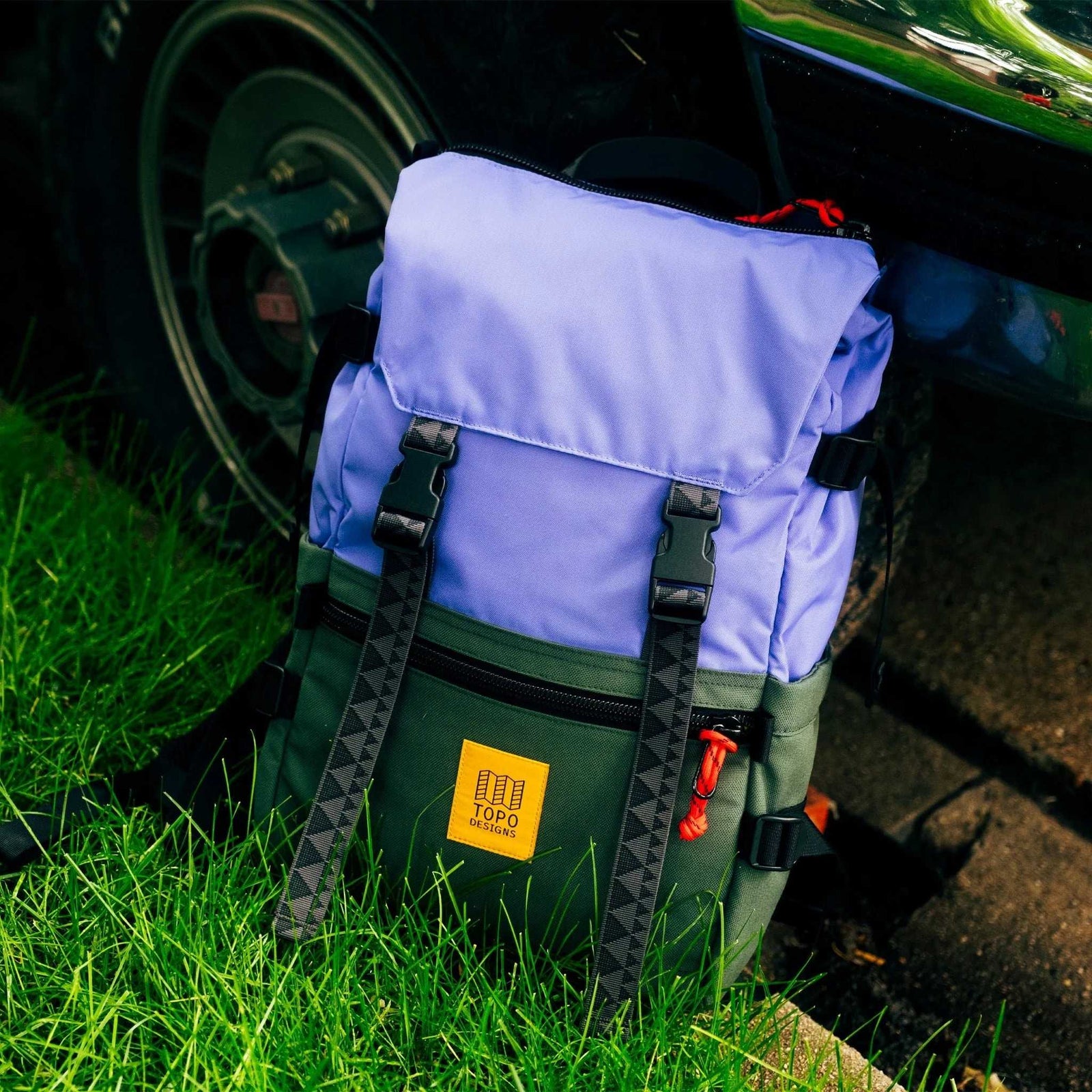 Rover Pack Classic Topo Designs 932436523000 Backpacks 20L / Very Peri/Forest