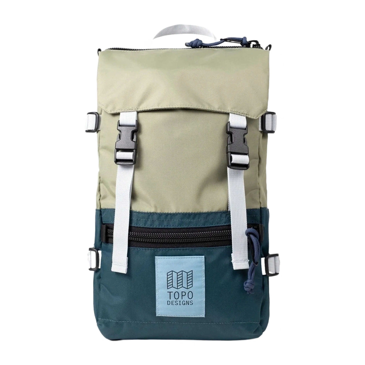 Rover Pack Mini Topo Designs 932439350000 Backpacks 10L / Oil Green/Dark Pine