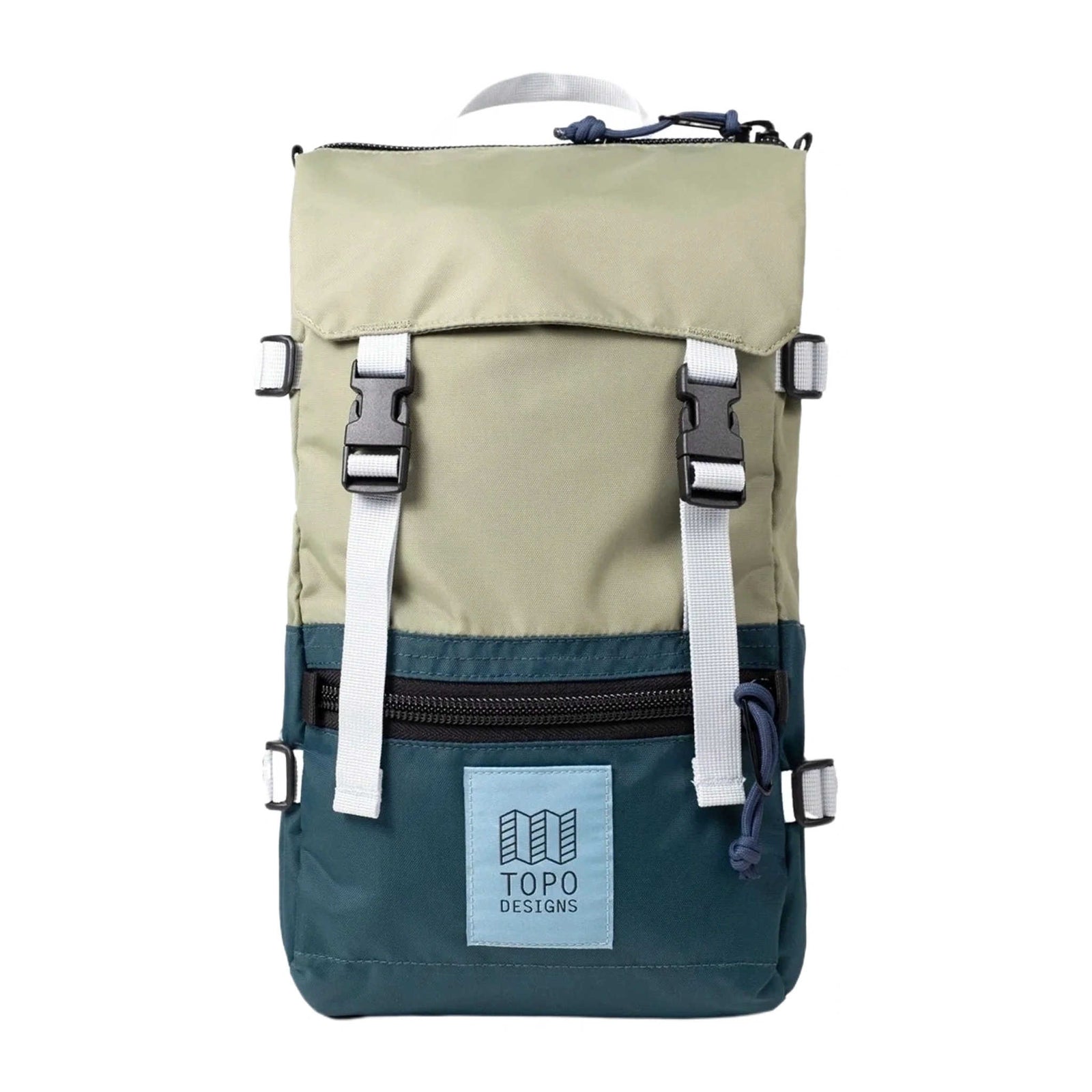 Rover Pack Mini Topo Designs 932439350000 Backpacks 10L / Oil Green/Dark Pine