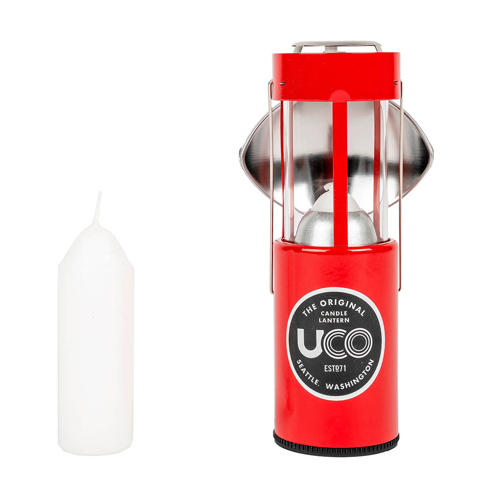 9 Hour Original Candle Lantern UCO Gear UCO3RED Lanterns One Size / Red