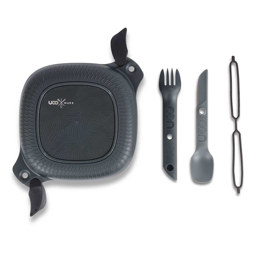 ECO 5 piece Mess Kit UCO Gear UCO111GRY Food Containers 5 Piece / Midnight Grey