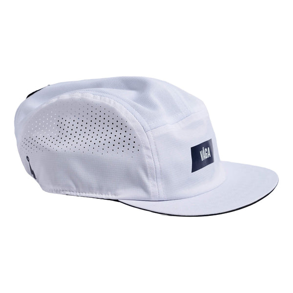 VÅGA | Feather Racing Cap | Ultra-Light Running Hat | White