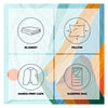 Ripstop Blanket Voited V21UN03BLPBCBMN Blankets One Size / Blue Mountain