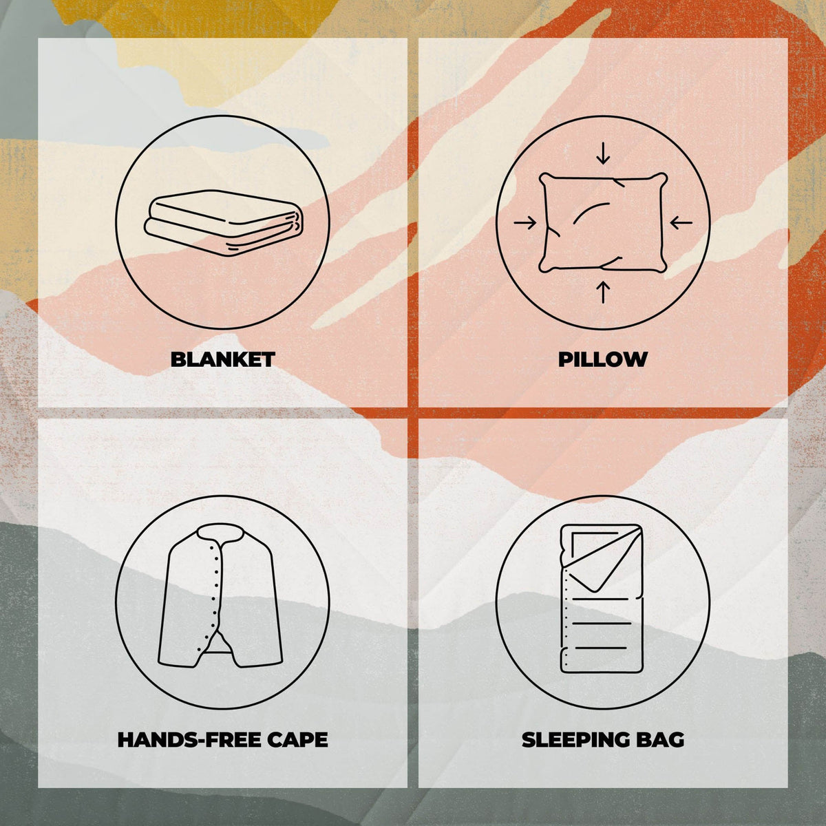 Ripstop Blanket Voited V2502BLPBCNMN Blankets One Size / Nomadnext