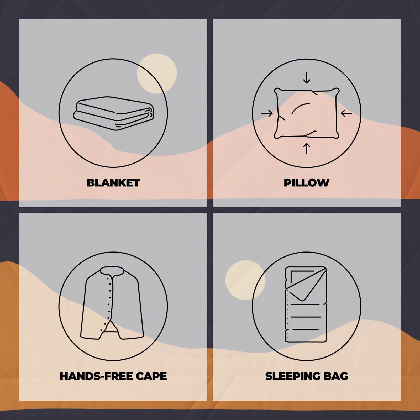 Ripstop Blanket Voited V2502BLPBCTRT Blankets One Size / Trailtrekker