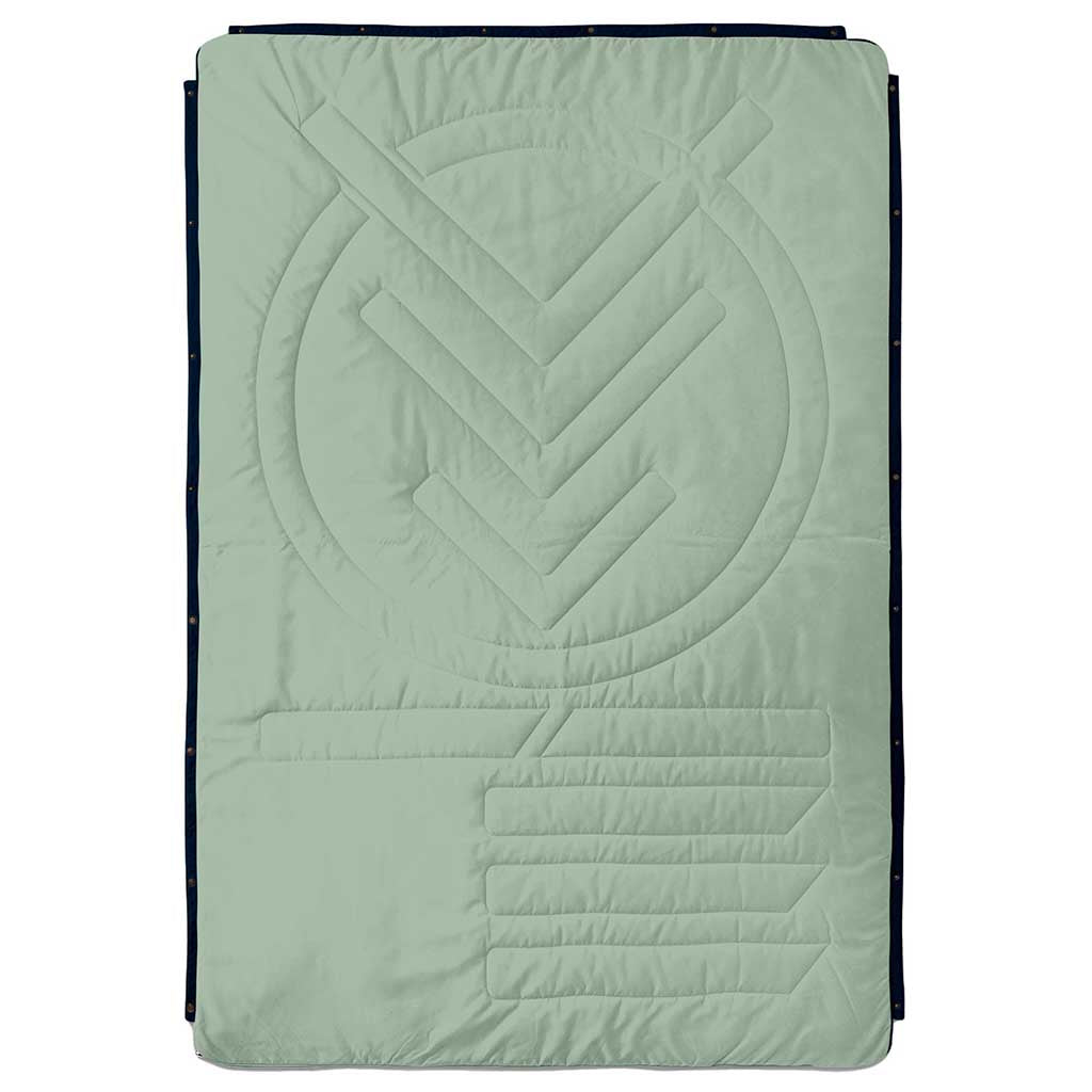 Ripstop Pillow Blanket Voited V21UN03BLPBCNVG Blankets One Size / Ocean Navy/Cameo Green