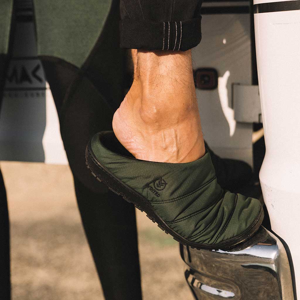 Voited Soul Slipper Camping Slippers Tree Green WildBounds UK