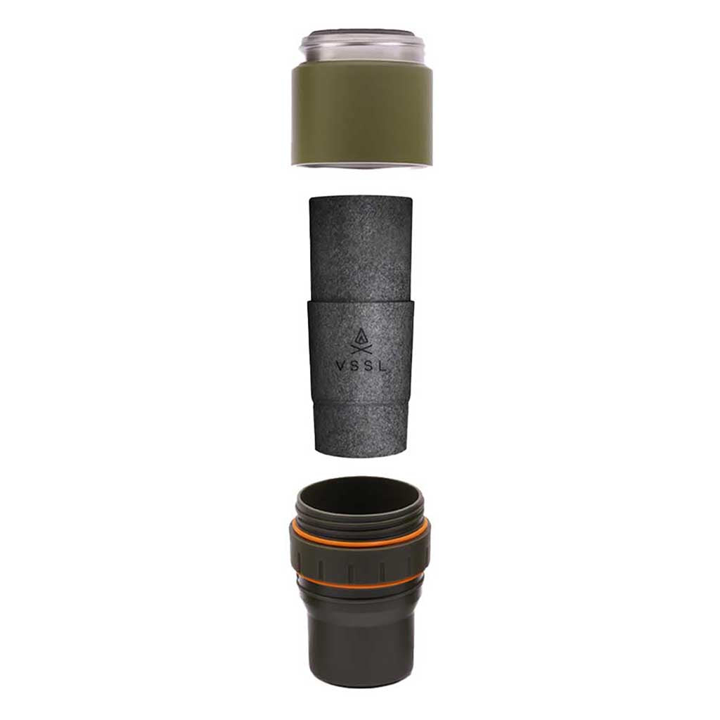 Nest Pour-Over Kit VSSL B144301-000 Coffee Makers One Size / Deep Moss