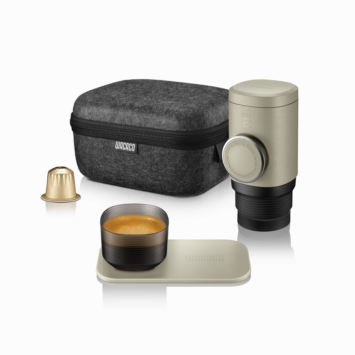 Minipresso NS2 Wacaco 4897066230917 Coffee Makers One Size / Stone Beige