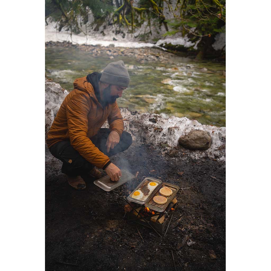 Cook Set Wolf and Grizzly 627843867623 Camp Cook Sets One Size / Stainless Steel