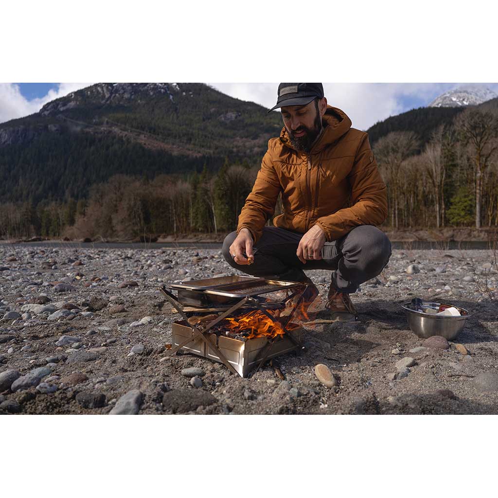 Cook Set Wolf and Grizzly 627843867623 Camp Cook Sets One Size / Stainless Steel