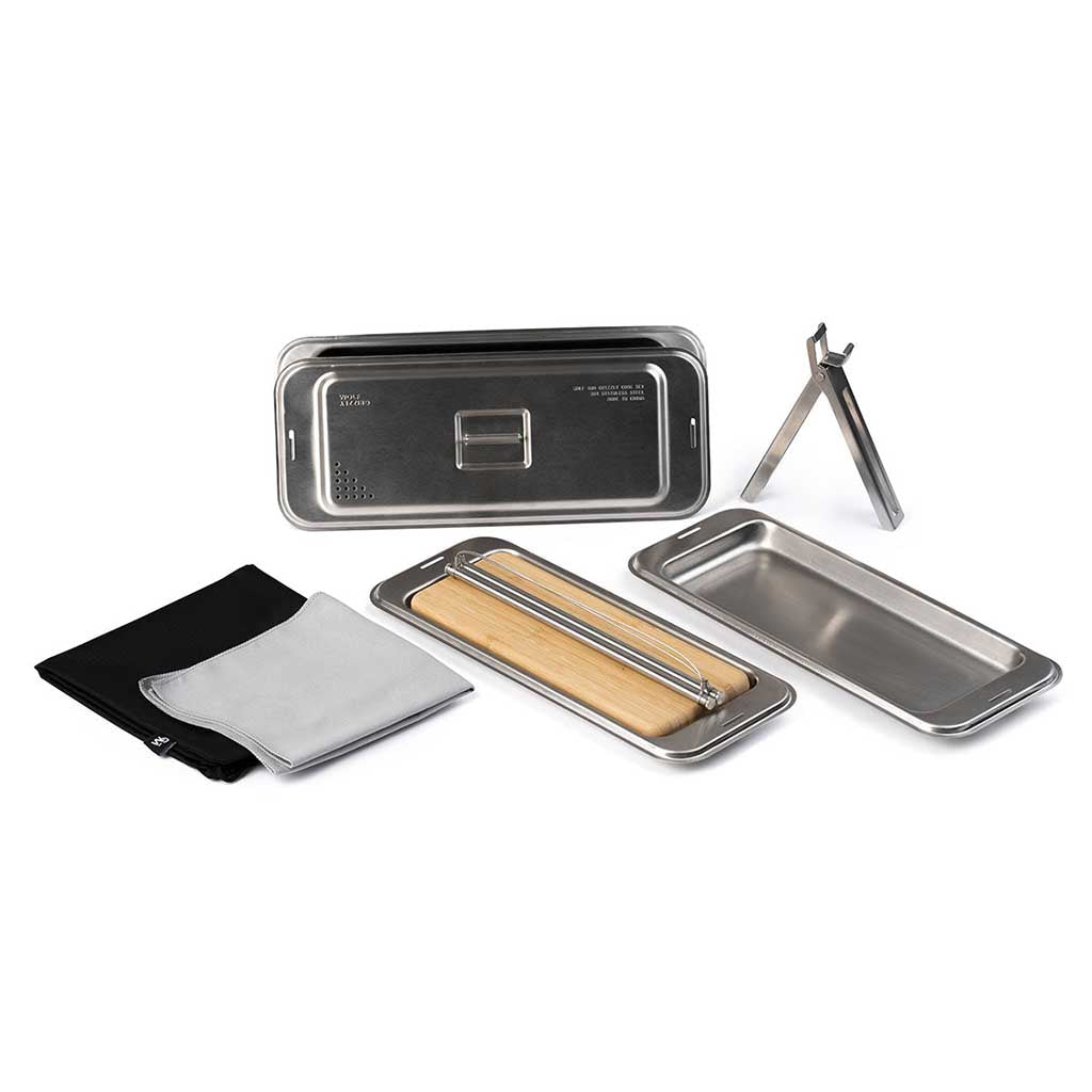 Grill & Cook Set Combo Wolf and Grizzly WG-GCS BBQs One Size / Stainless Steel