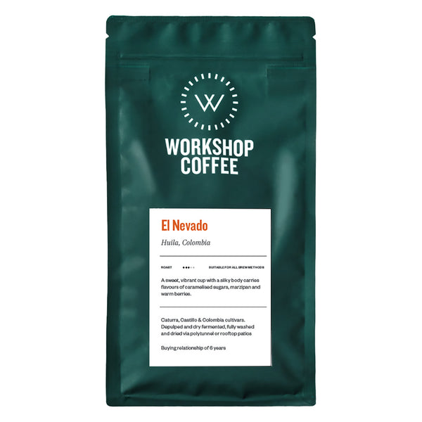 El Nevado | Whole Bean Coffee | 250g Workshop Coffee EL-NEVADO-250 Coffee Beans 250g / N/A