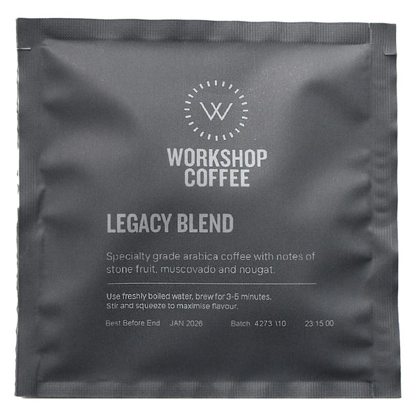 Legacy | Coffee Brew Bags Workshop Coffee LEGACY-BREW-BAG-15 Coffee Bags 15 Pack / N/A