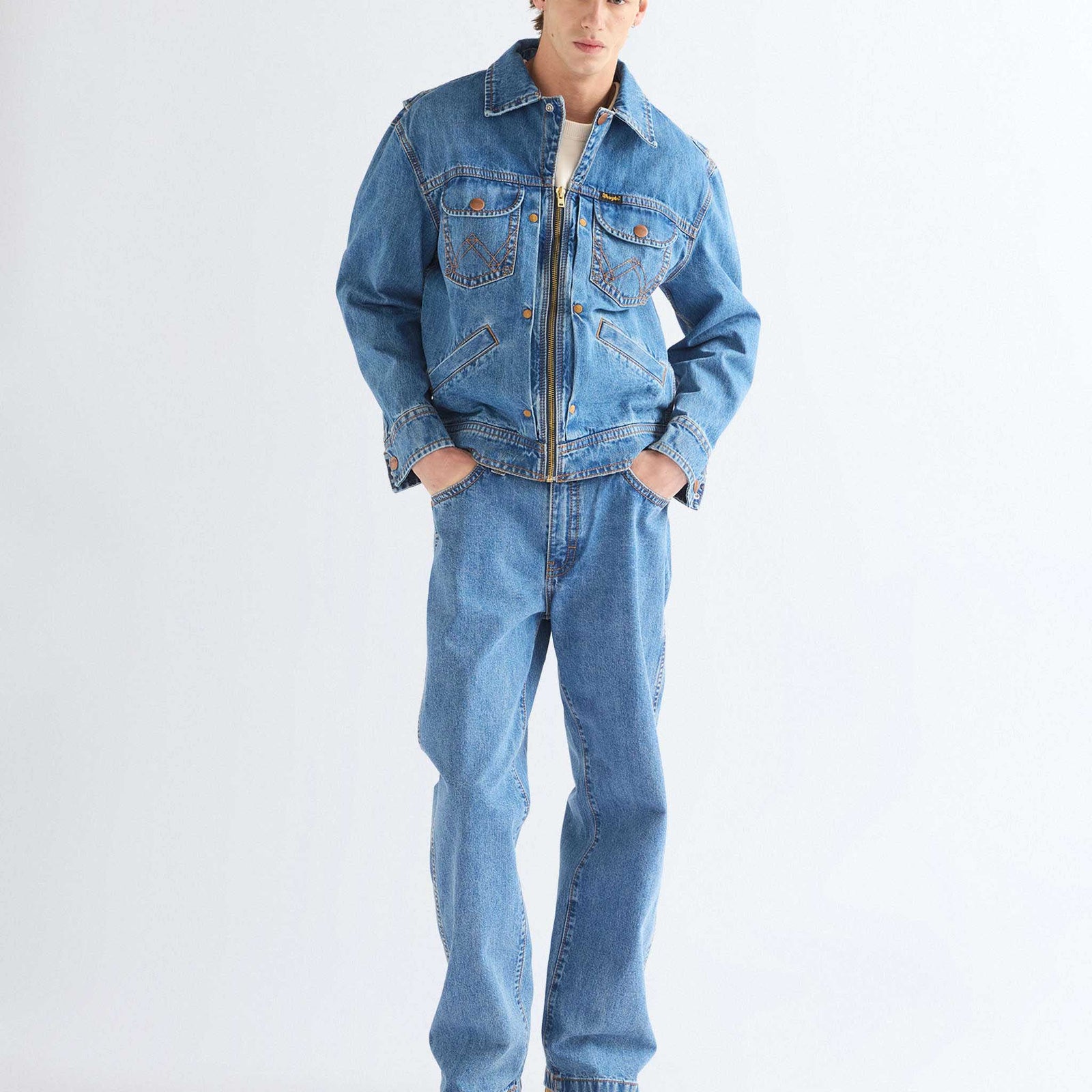 Super Jeans Jacket | Men's Wrangler Men's Jackets