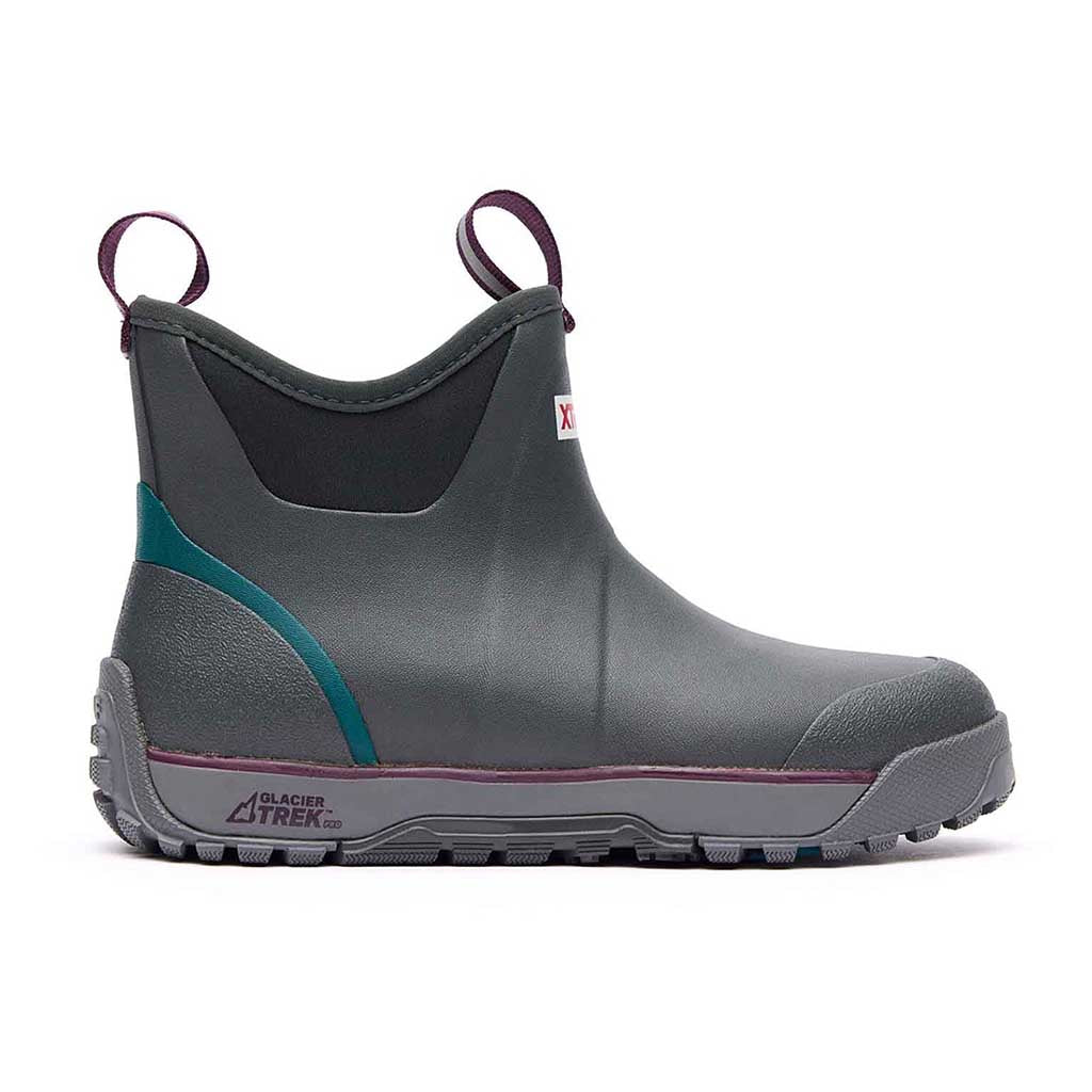 XTRATUF Ankle Deck Boot Ice Slip on Waterproof Boots Shadow