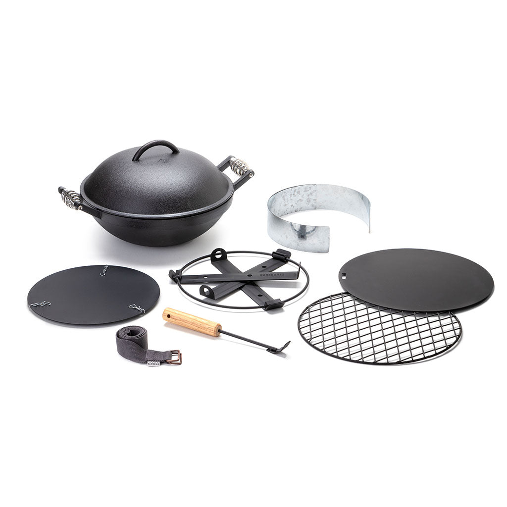 All-in-One Cast Iron Grill Barebones Living CKW-312 Pots & Pans One Size / Black