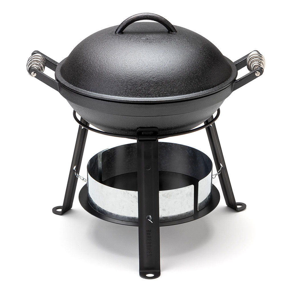 All-in-One Cast Iron Grill Barebones Living CKW-312 Pots &amp; Pans One Size / Black