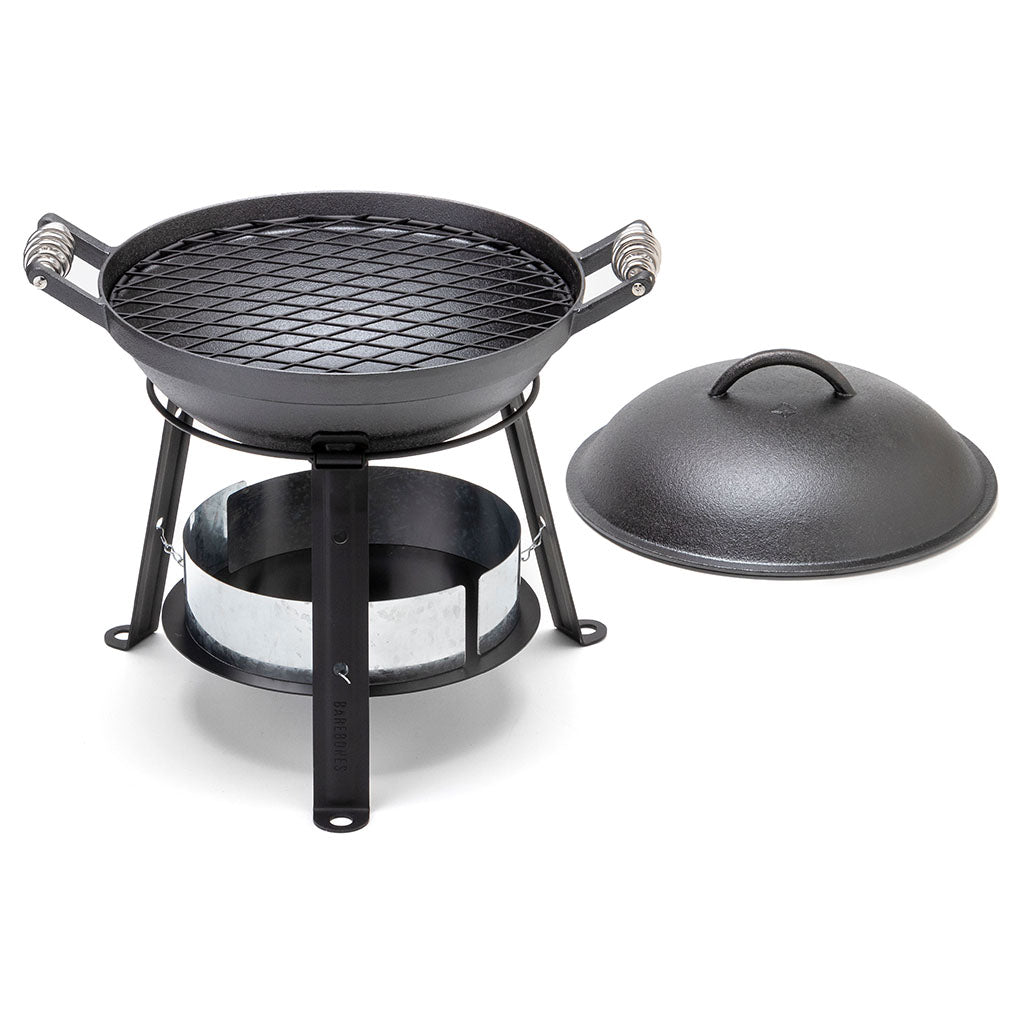Barebones Living | All-in-One Cast Iron Grill | Camp Cook Set - WildBounds