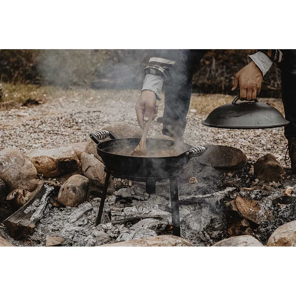 All-in-One Cast Iron Grill Barebones Living CKW-312 Pots & Pans One Size / Black