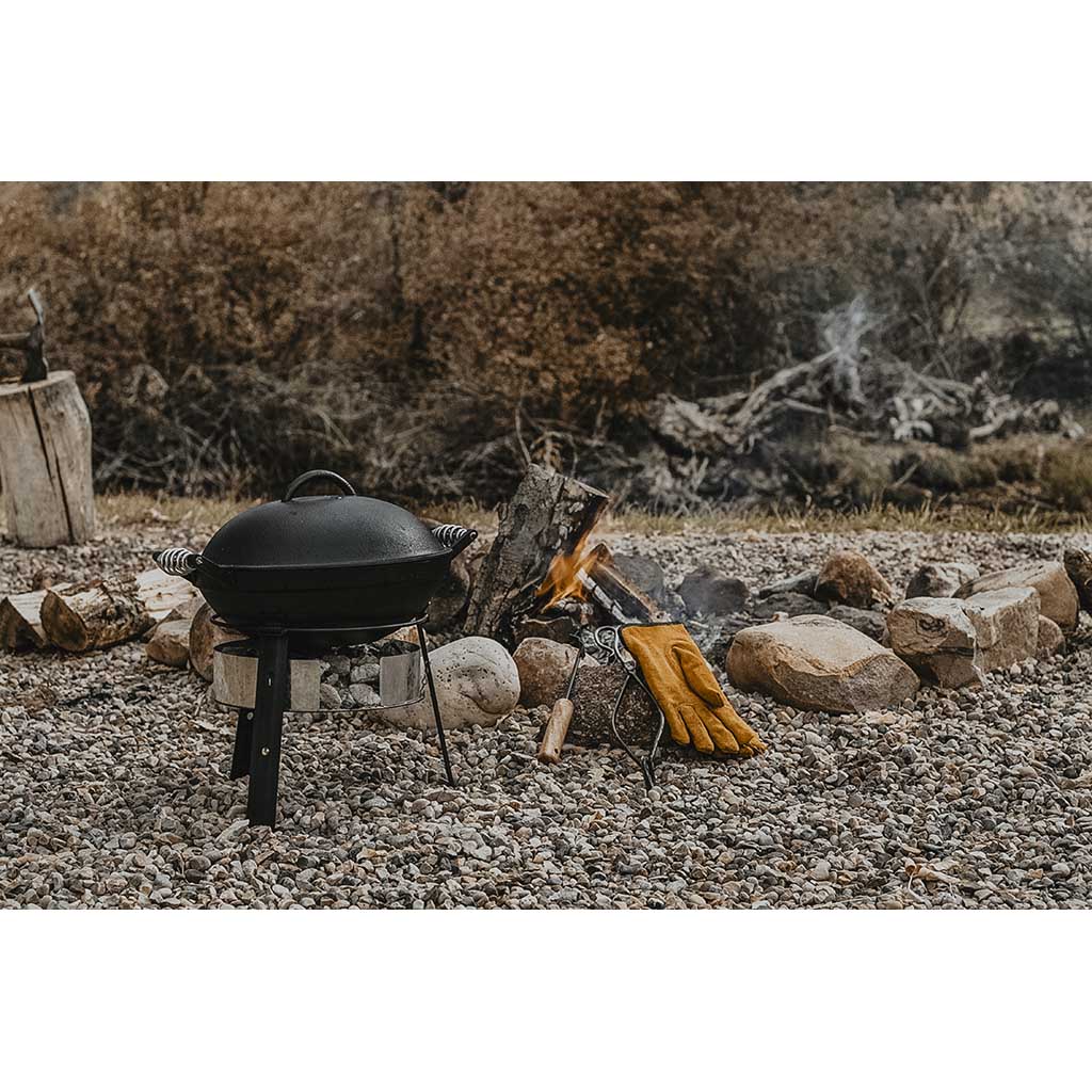 All-in-One Cast Iron Grill Barebones Living CKW-312 Pots & Pans One Size / Black