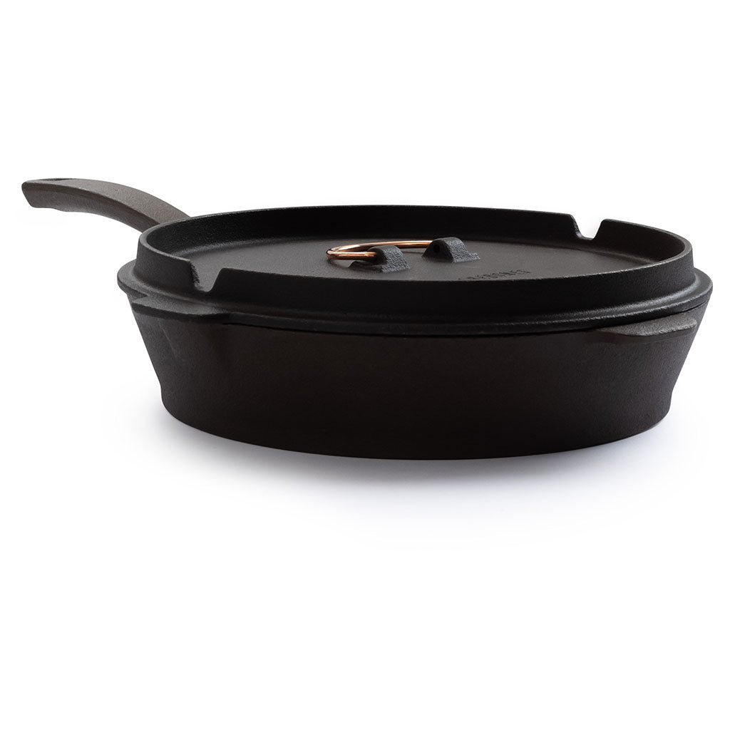 All-in-One Cast Iron Skillet | 10-inch Barebones Living CKW-317 Pots & Pans One Size / Black