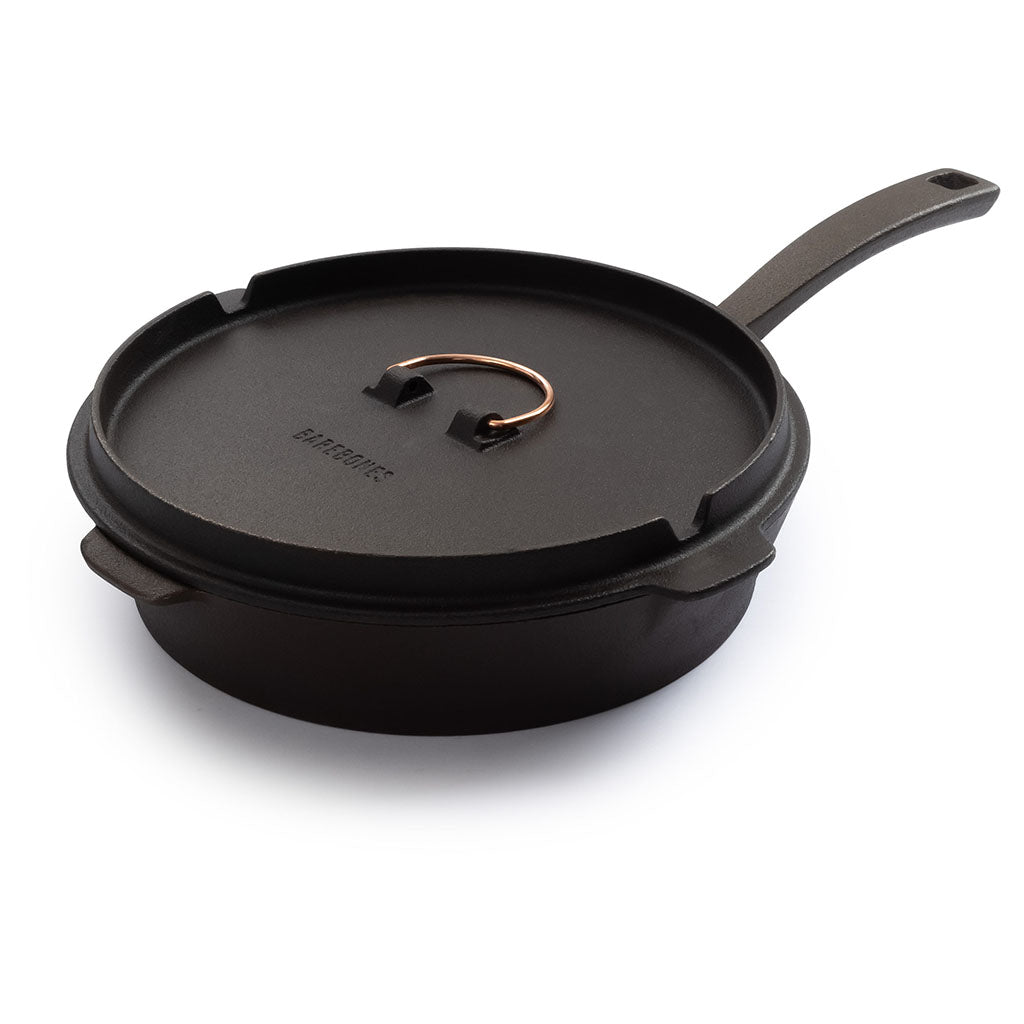 All-in-One Cast Iron Skillet | 10-inch Barebones Living CKW-317 Pots & Pans One Size / Black