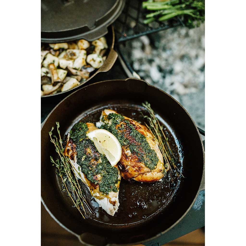 All-in-One Cast Iron Skillet | 10-inch Barebones Living CKW-317 Pots & Pans One Size / Black
