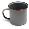 Enamel Cups | Set of 2 Barebones Living CKW-356 Cups One Size / Slate Grey