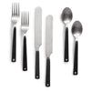 Polished Flatware | Set of 2 Barebones Living CKW-360 Cutlery Sets One Size / Slate Grey
