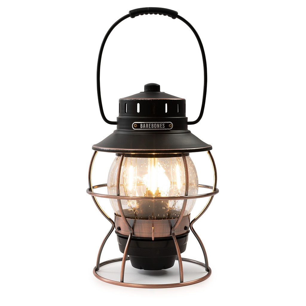 Railroad Lantern Barebones Living LIV-280 Lanterns One Size / Antique Bronze