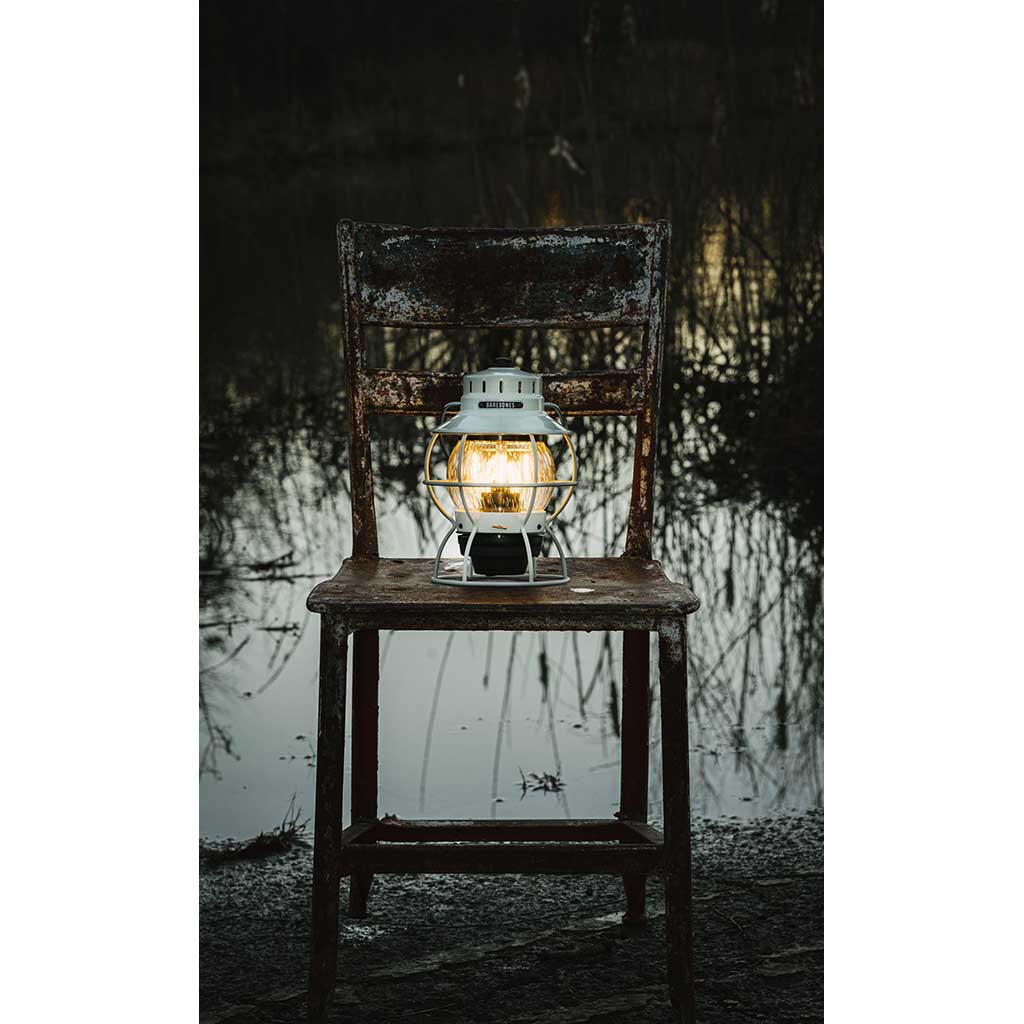 Railroad Lantern Barebones Living LIV-180 Lanterns One Size / Vintage White