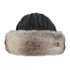 Fur Cable Bandhat BARTS 1630009 Caps & Hats One Size / Heather Brown