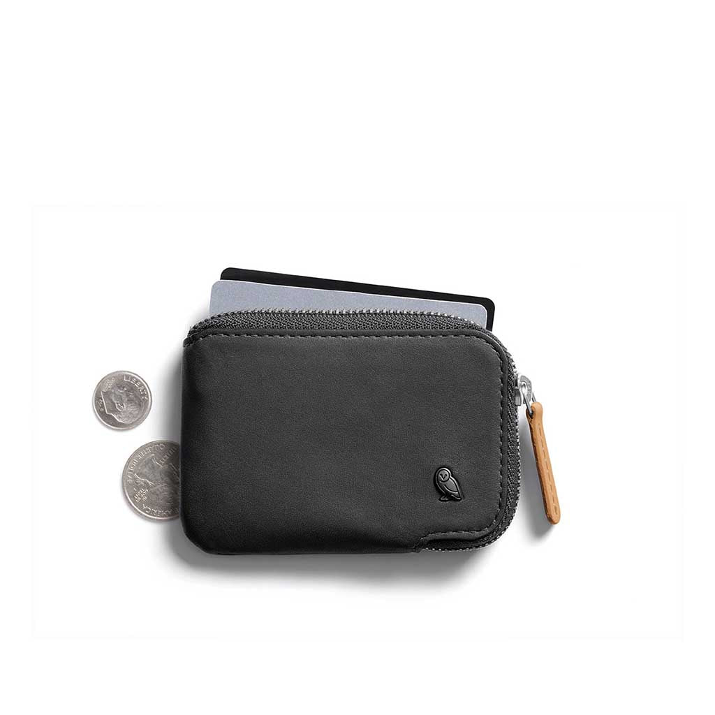 Bellroy | Card Pocket | Zip Wallet with Coin Pocket | Charcoal Cobalt - WildBounds Bellroy | Card Pocket | Zip Wallet with Coin Pocket | Charcoal Cobalt - WildBounds