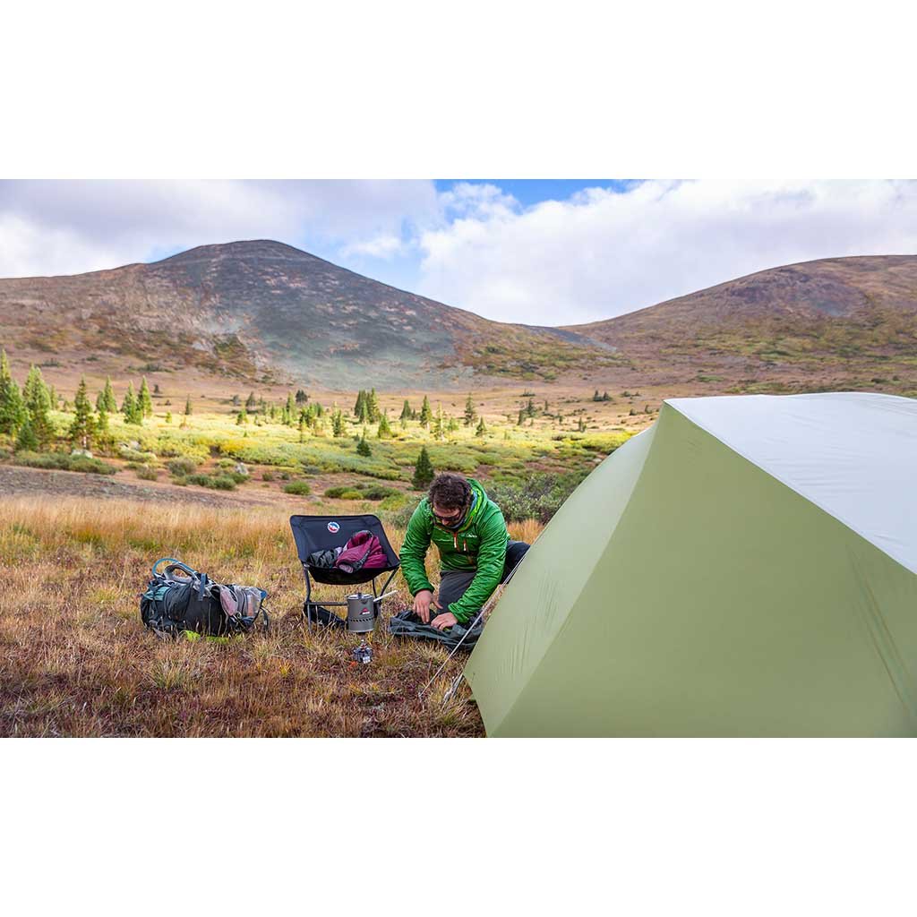 Mica Basin Camp Chair Big Agnes FMBCCB22 Chairs One Size / Black