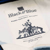 Flamingoes 1871 Rugby Shirt Black & Blue 1871 Shirts - Rugby Shirts