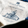 Ireland 1875 Rugby Shirt Black & Blue 1871 Shirts - Rugby Shirts