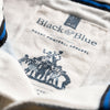 Uruguay 1948 Rugby Shirt Black & Blue 1871 Rugby Shirts