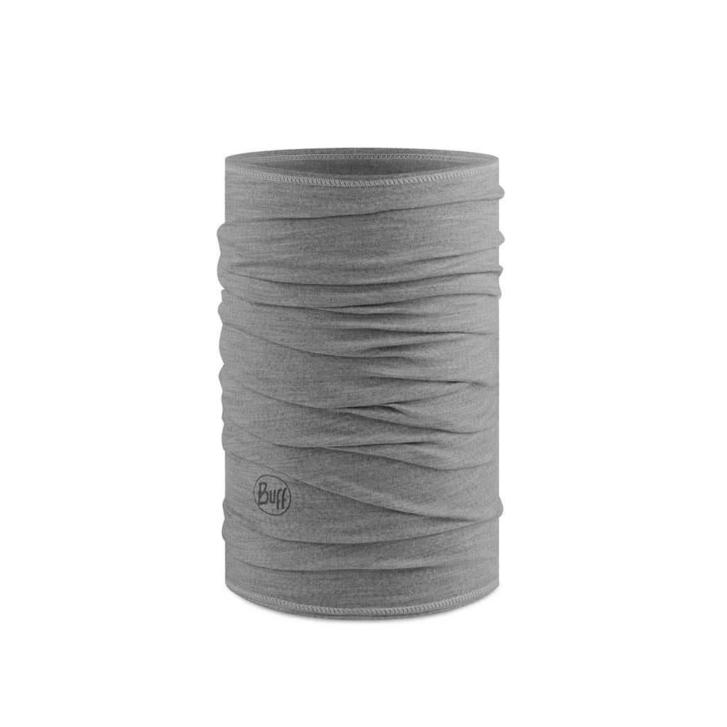 Merino Lightweight BUFF 113010.933 Neck Gaiters One Size / Solid Light Grey