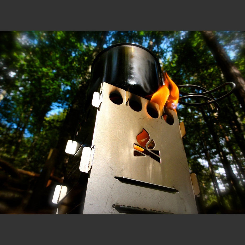Bushcraft Essentials | Bushbox | Wood Burning Camp Stove | Fire Box ...