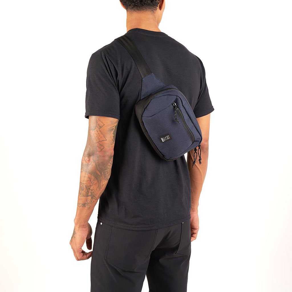 Chrome Industries Ziptop Waistpack Hip Pouch Black WildBounds