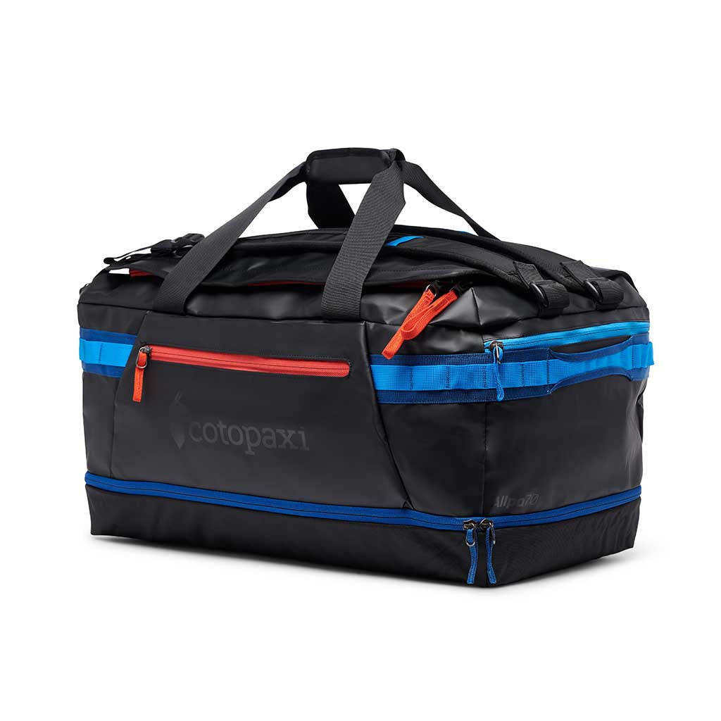 Cotopaxi | Allpa Duo 70L Duffle Bag | Black | WildBounds