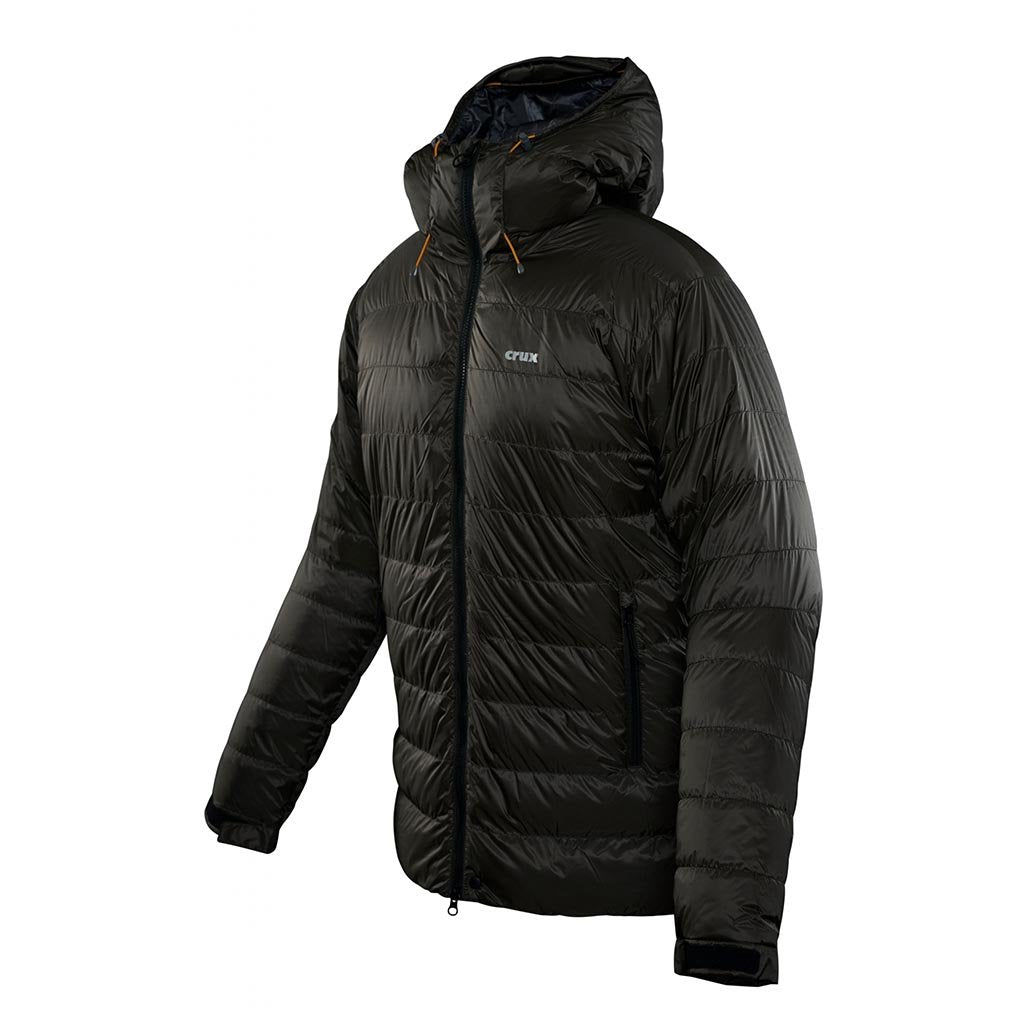 Crux | Pyro Down Jacket | Alpine Down Jacket | Black | WildBounds