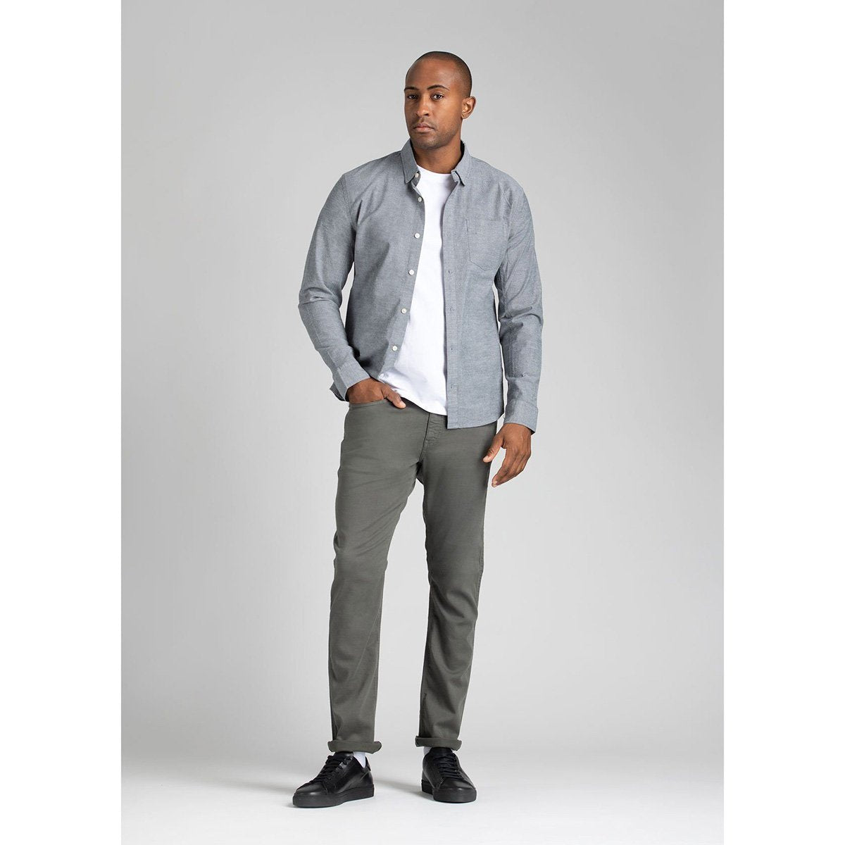 Duer Performance Slim Denim Pant - Aged Grey - MODA3