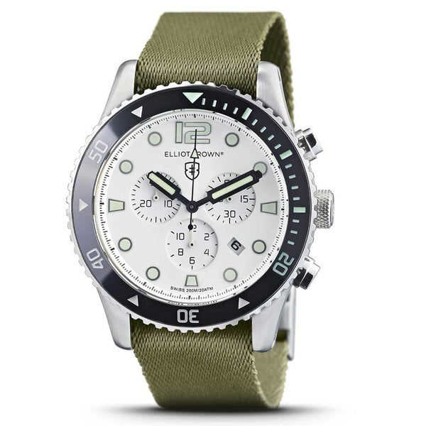 Bloxworth | 929-007-N08 Elliot Brown 929-007-N08 Watches One Size / Olive Green