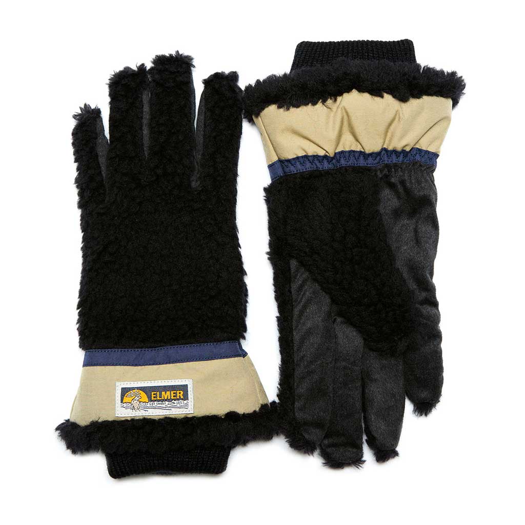 elmer handschuhe Elmer | Deep Pile Gloves | Wool Gloves | Black