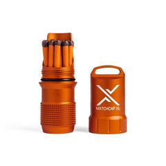 EXOTAC - MATCHCAP XL Waterproof Camping Match Kit Holder with Integrated  Striker