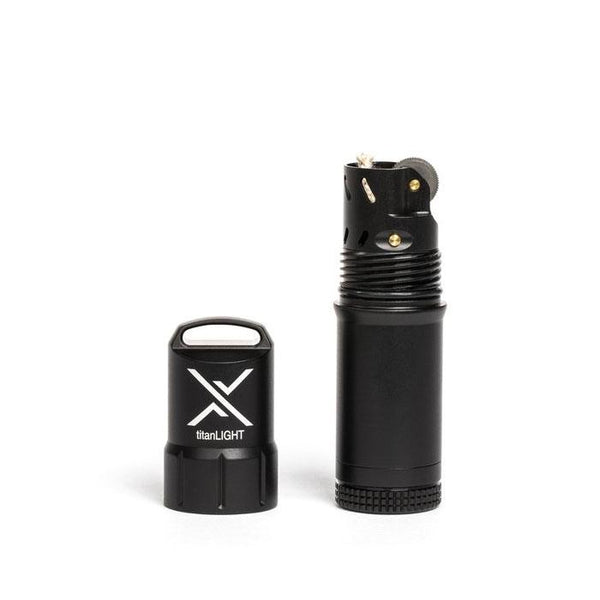 titanLIGHT Lighter Exotac TITANLIGHT-BLK Firestarters One Size / Black